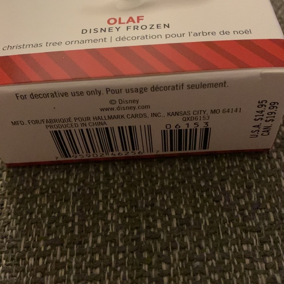 Hallmark Keepsake  Disney Frozen Olaf Christmas Ornament NIB - Picture 3 of 4